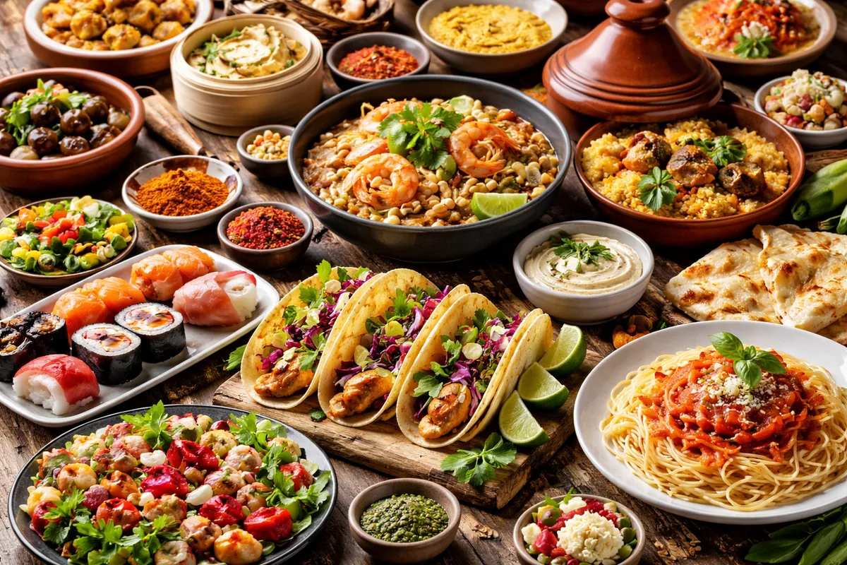 Explorer les cultures culinaires à travers le monde