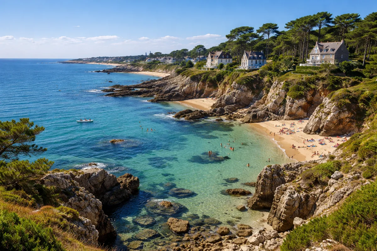 Visiter les merveilles de la côte atlantique entre la baule et le croisic